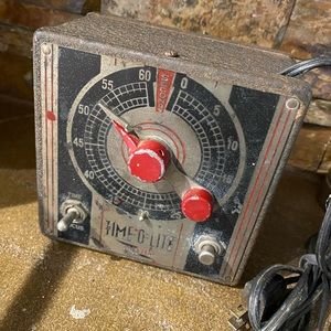 Vintage time o meter